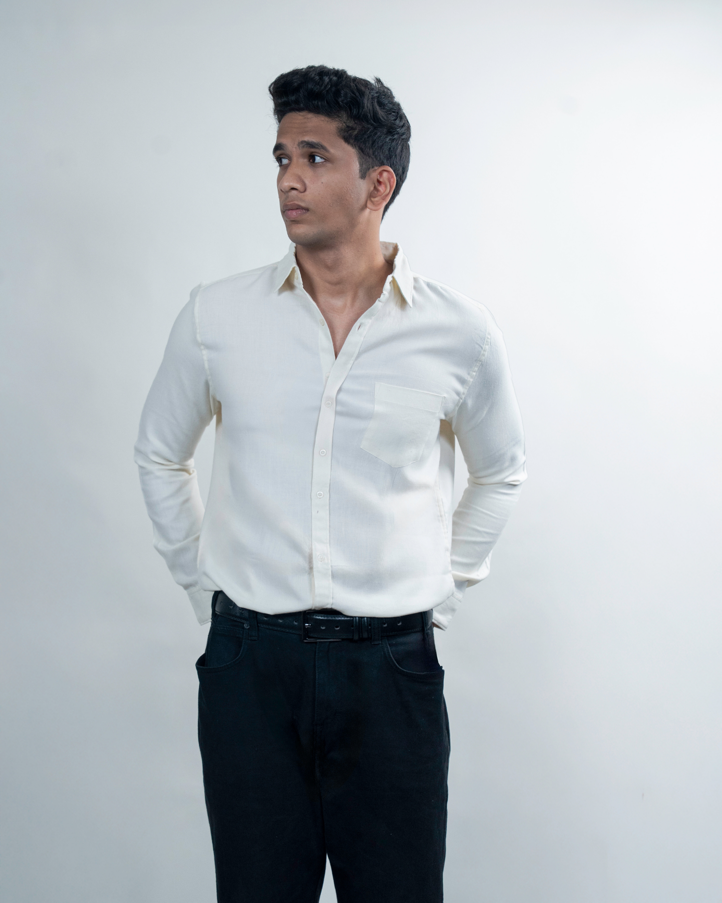 Cream Shirt