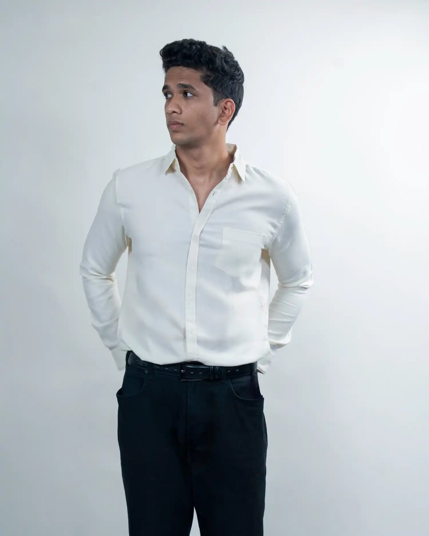 Cream Shirt