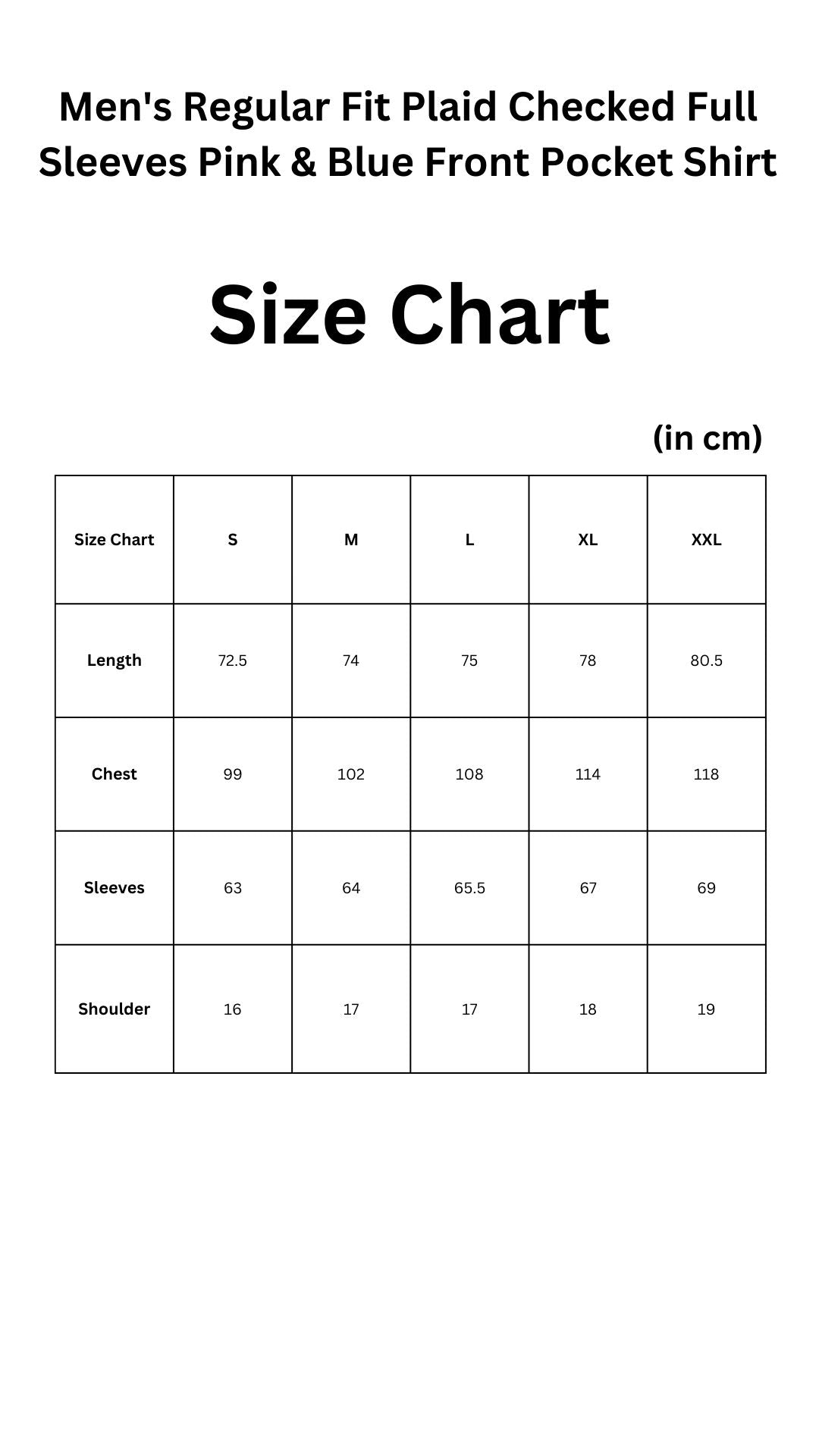 Pink & Blue Checks Shirt