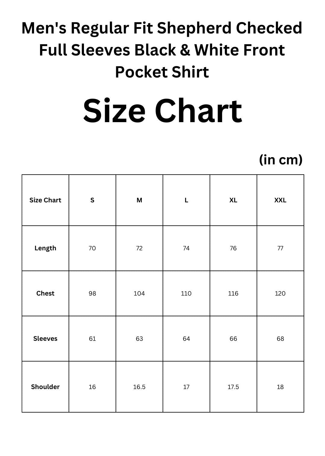 Navy Blue White Medium Checked Shirt