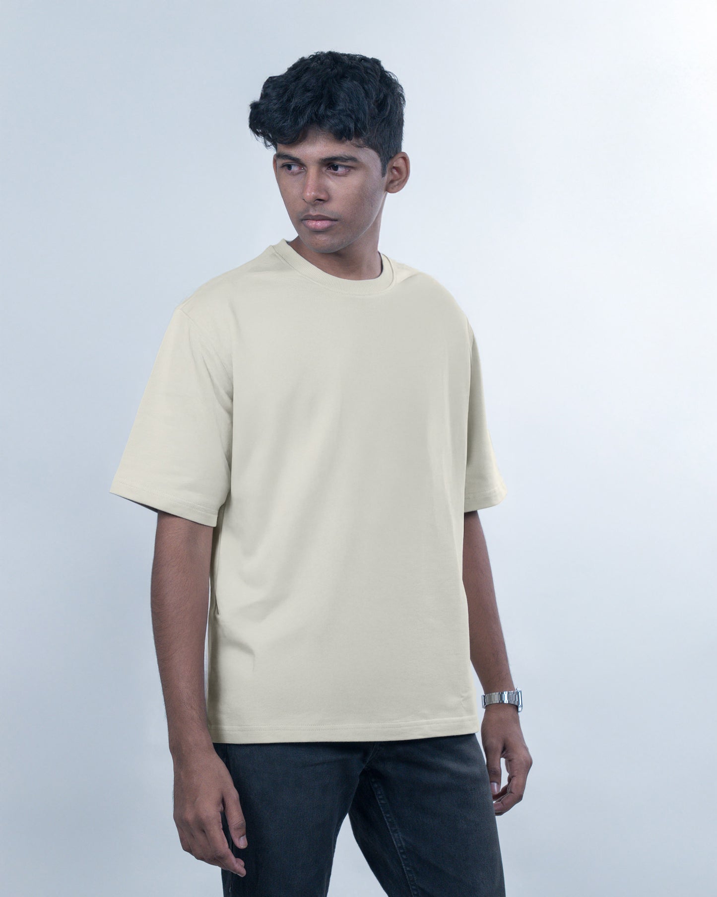 Beige Relaxed Fit T-Shirt