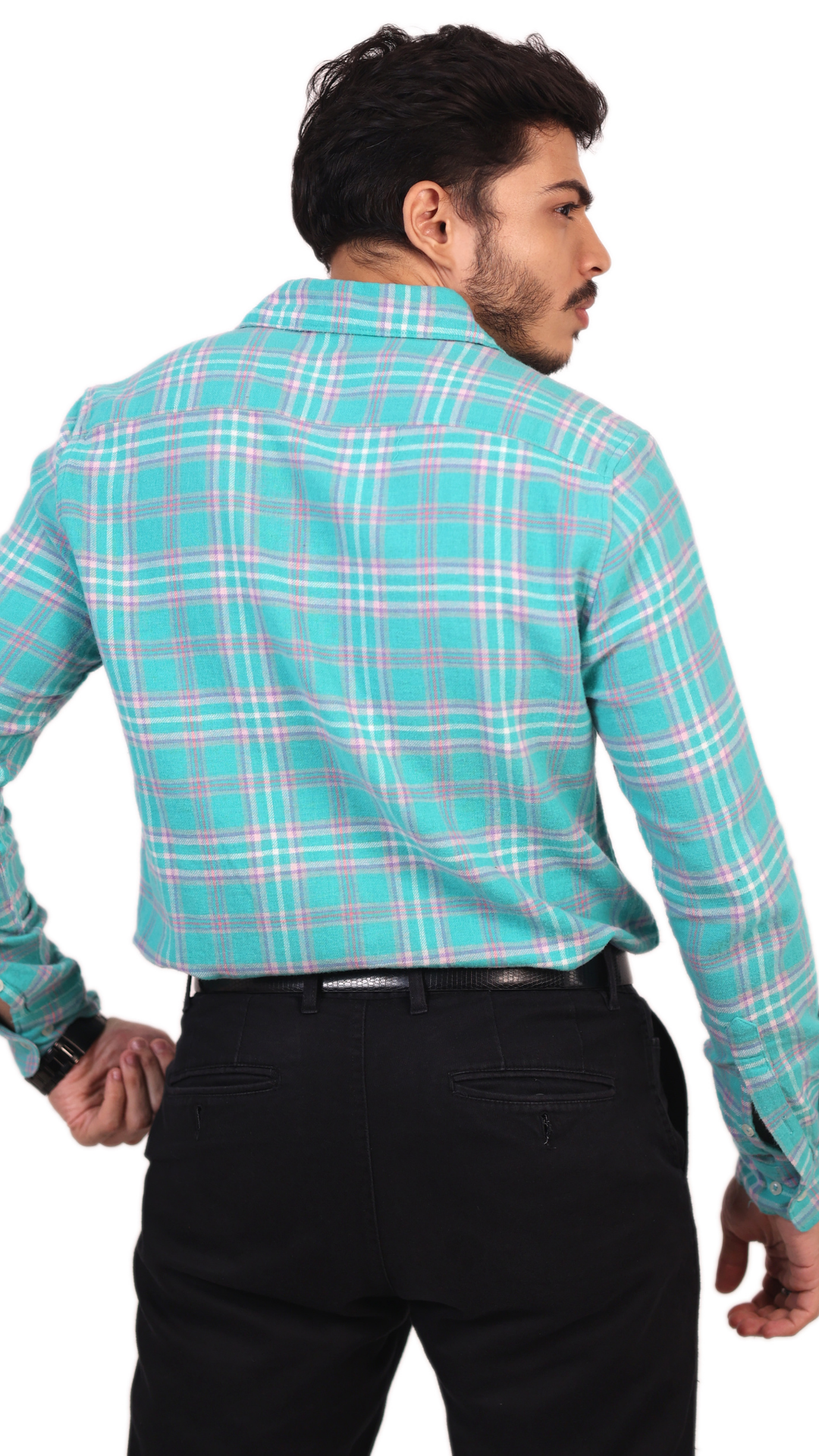 Light Blue Checks Shirt