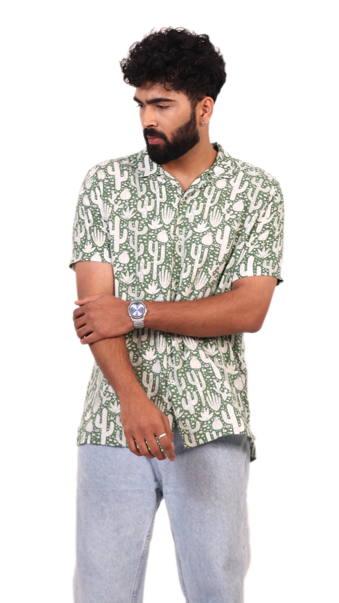 Cactus Printed Shirt