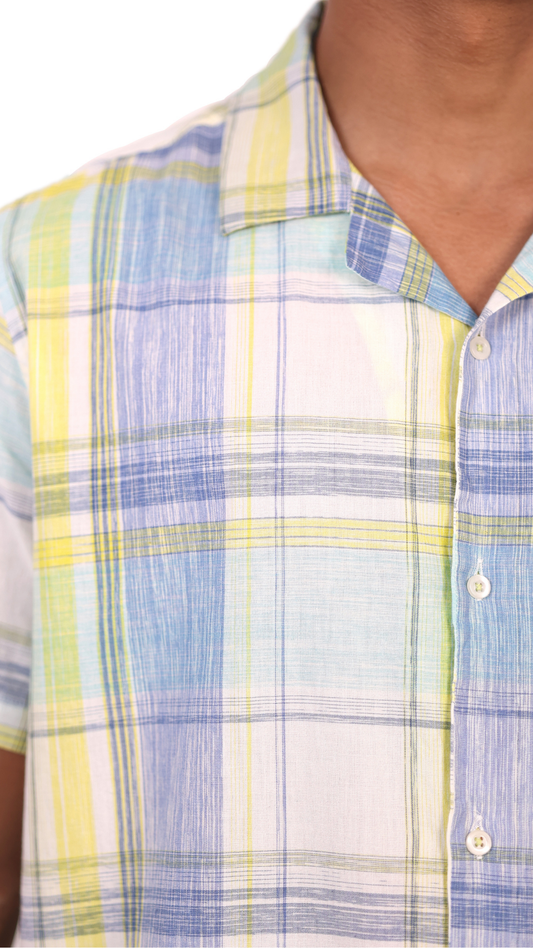 Light Green Checks Shirt