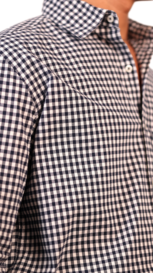 Black & White Checks Shirt