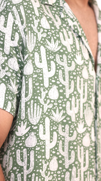 Cactus Printed Shirt