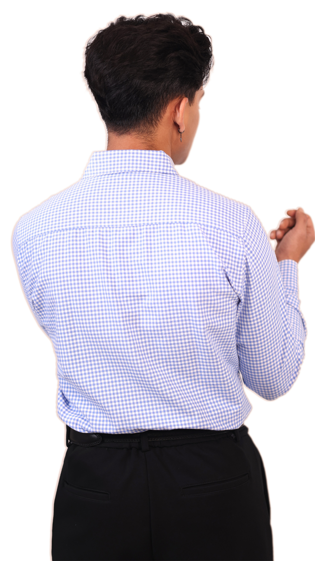 Light Blue Checks Shirt