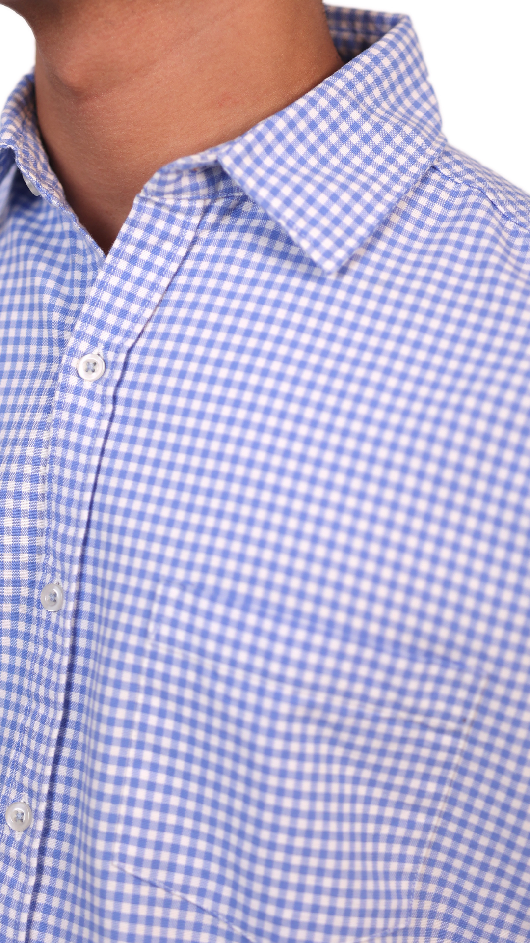 Light Blue Checks Shirt