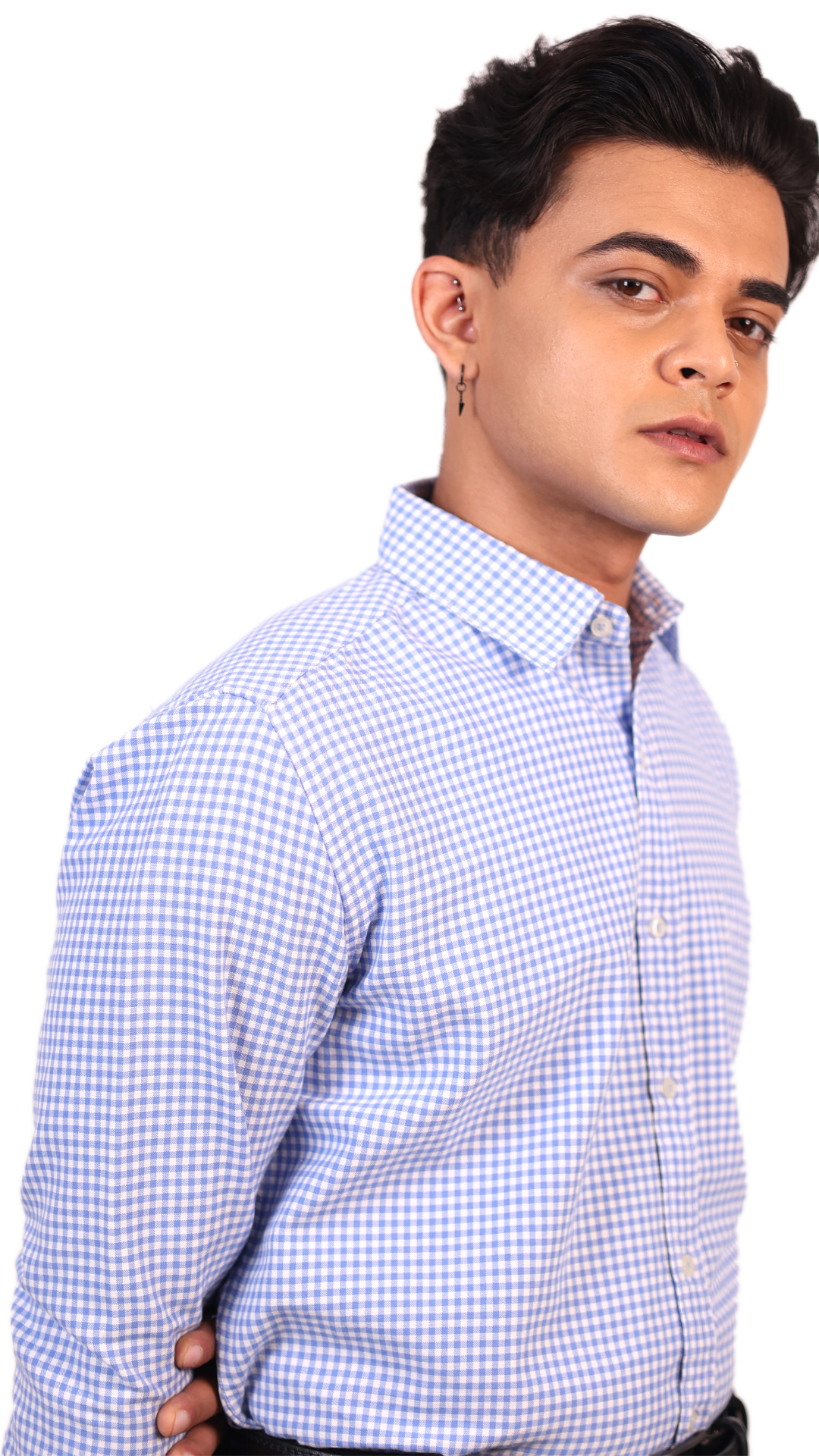 Light Blue Checks Shirt