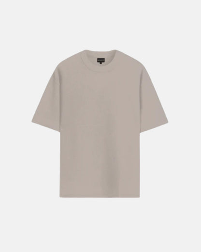 Pastel Grey Relaxed Fit T-Shirt