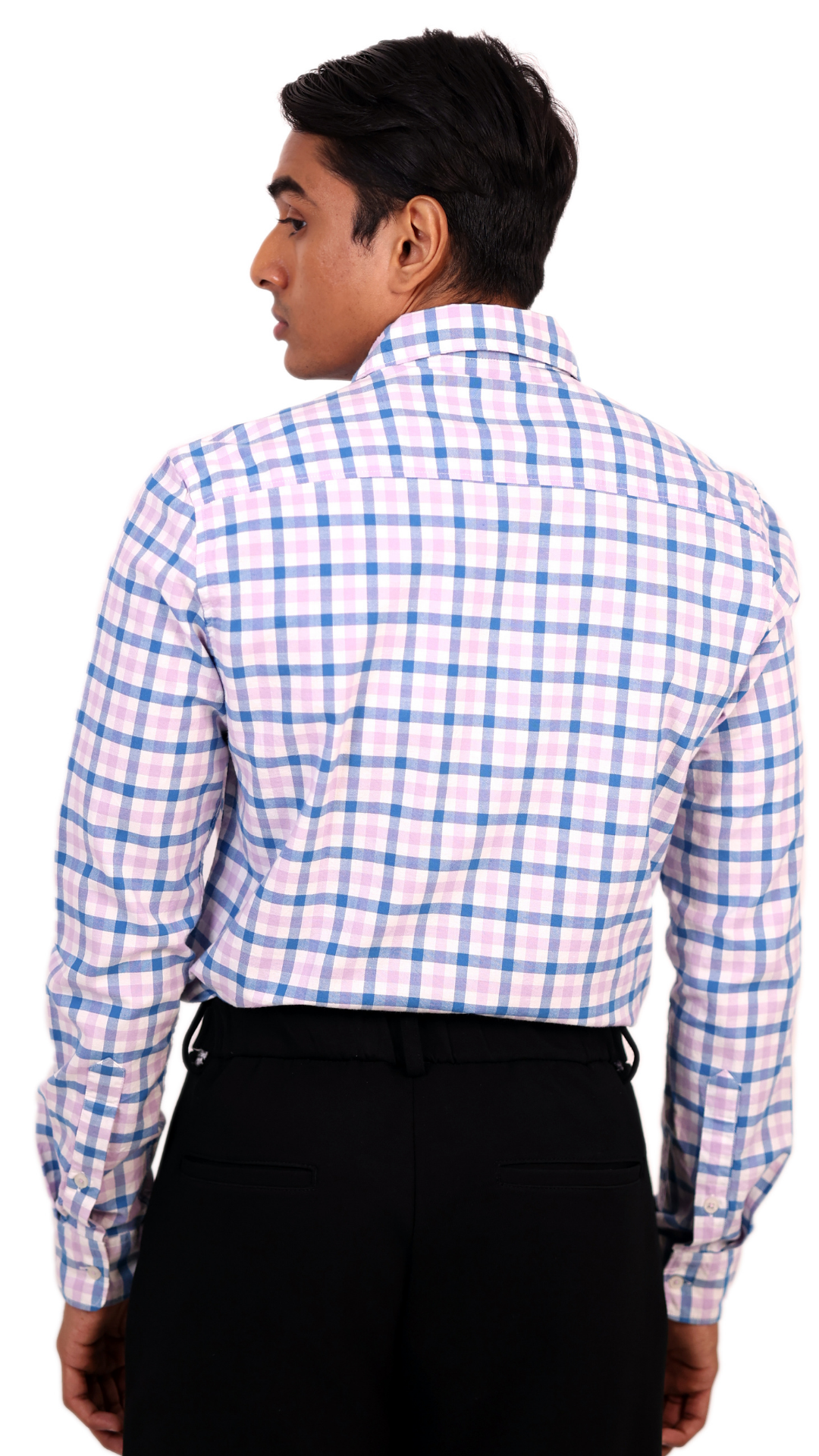 Pink & Blue Checks Shirt