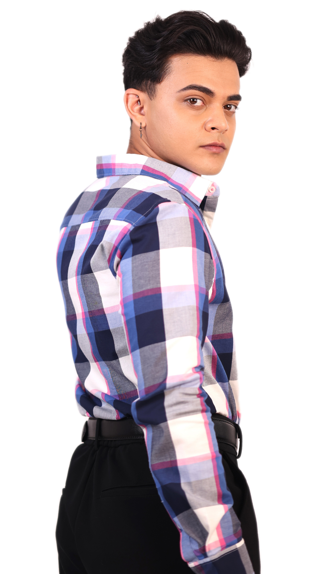 Multi-Colour Checks Shirt