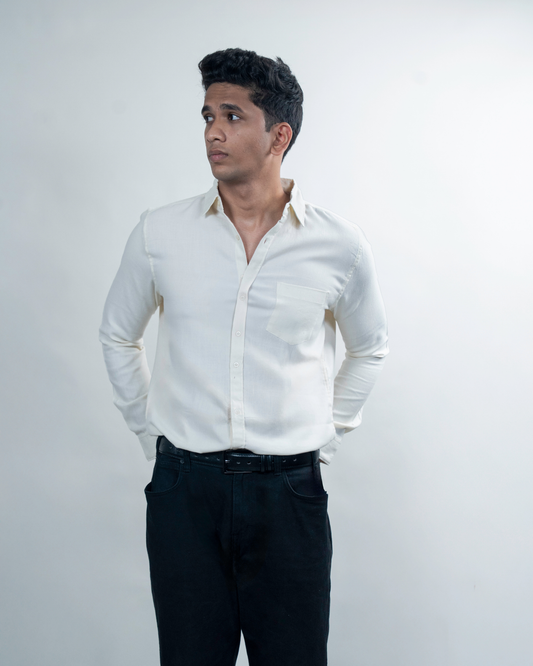 Cream Shirt