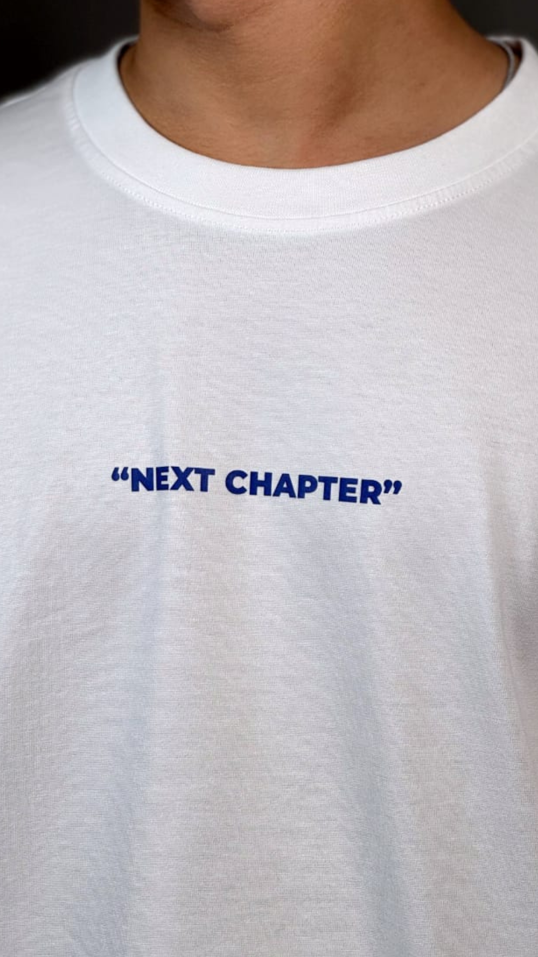 Next Chapter Printed White T-shirt