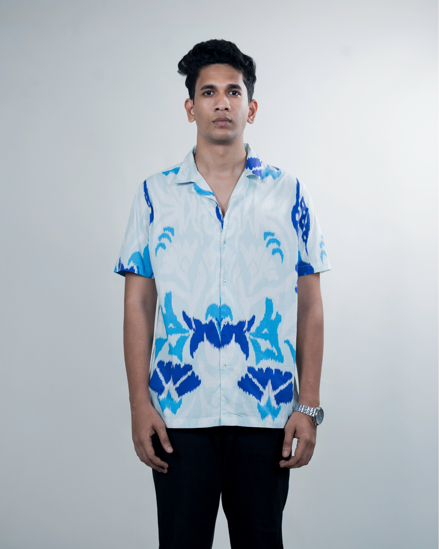 Mix Blue White Shirt
