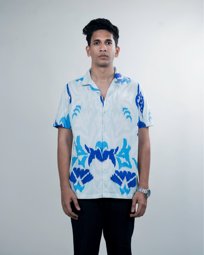 Mix Blue White Shirt