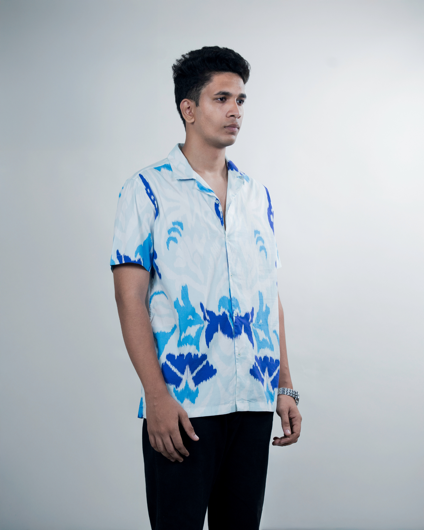 Mix Blue White Shirt