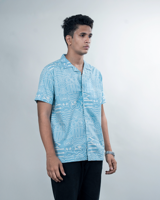 Sky Blue Shirt