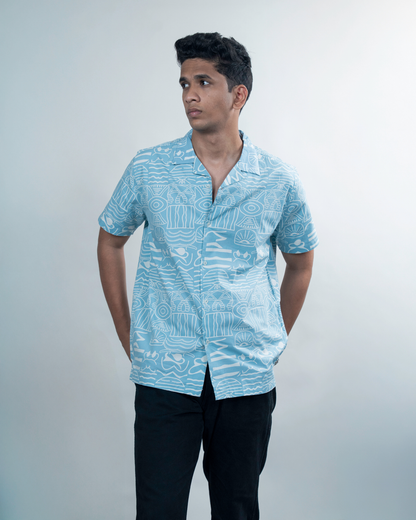 Sky Blue Shirt