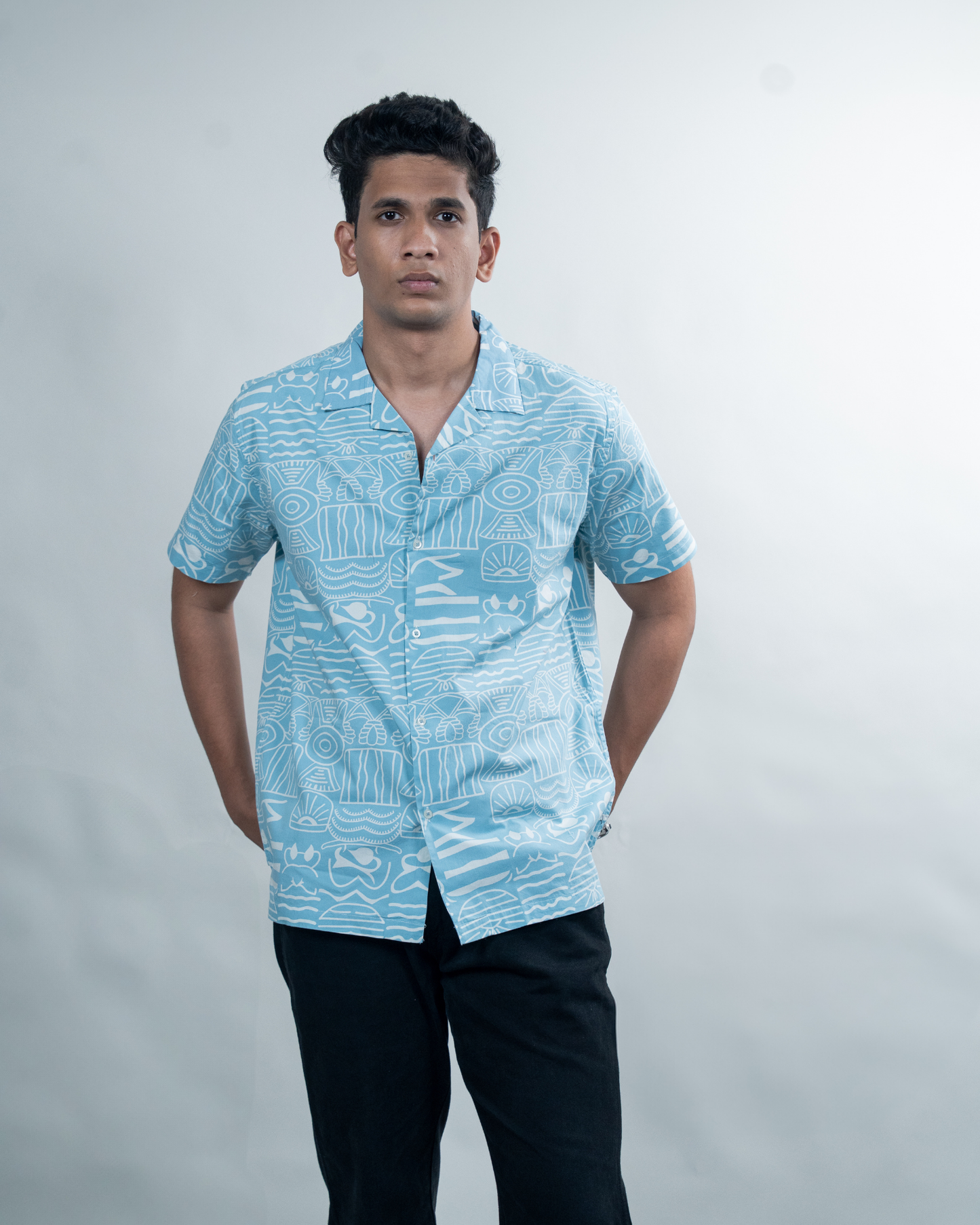 Sky Blue Shirt
