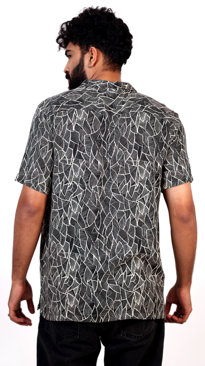 Black & White Abstract Shirt