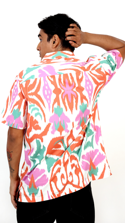 Colourful Abstract Printed Shirt