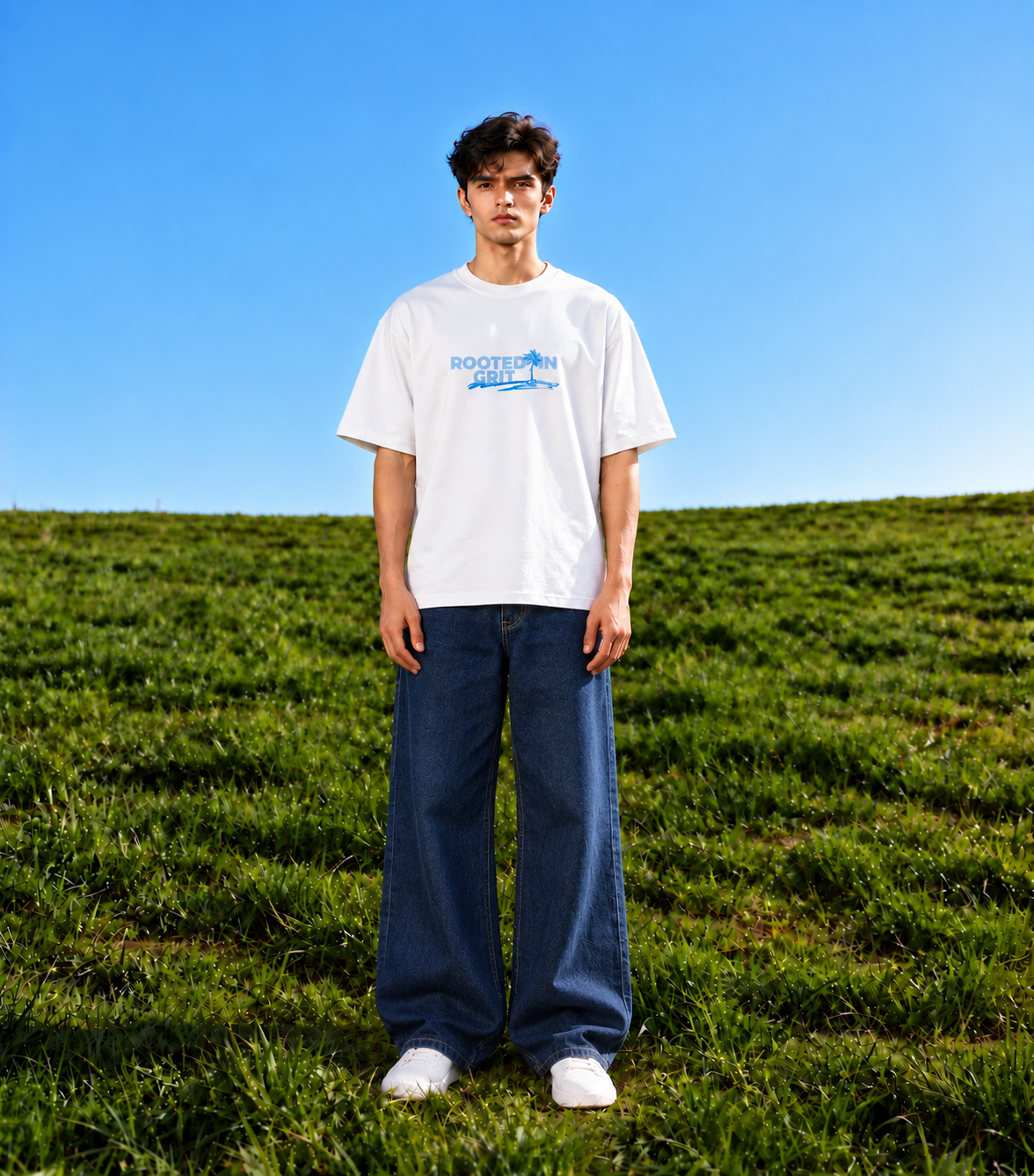 ROOTED IN GRIT T-SHIRT - HIPCASTLE