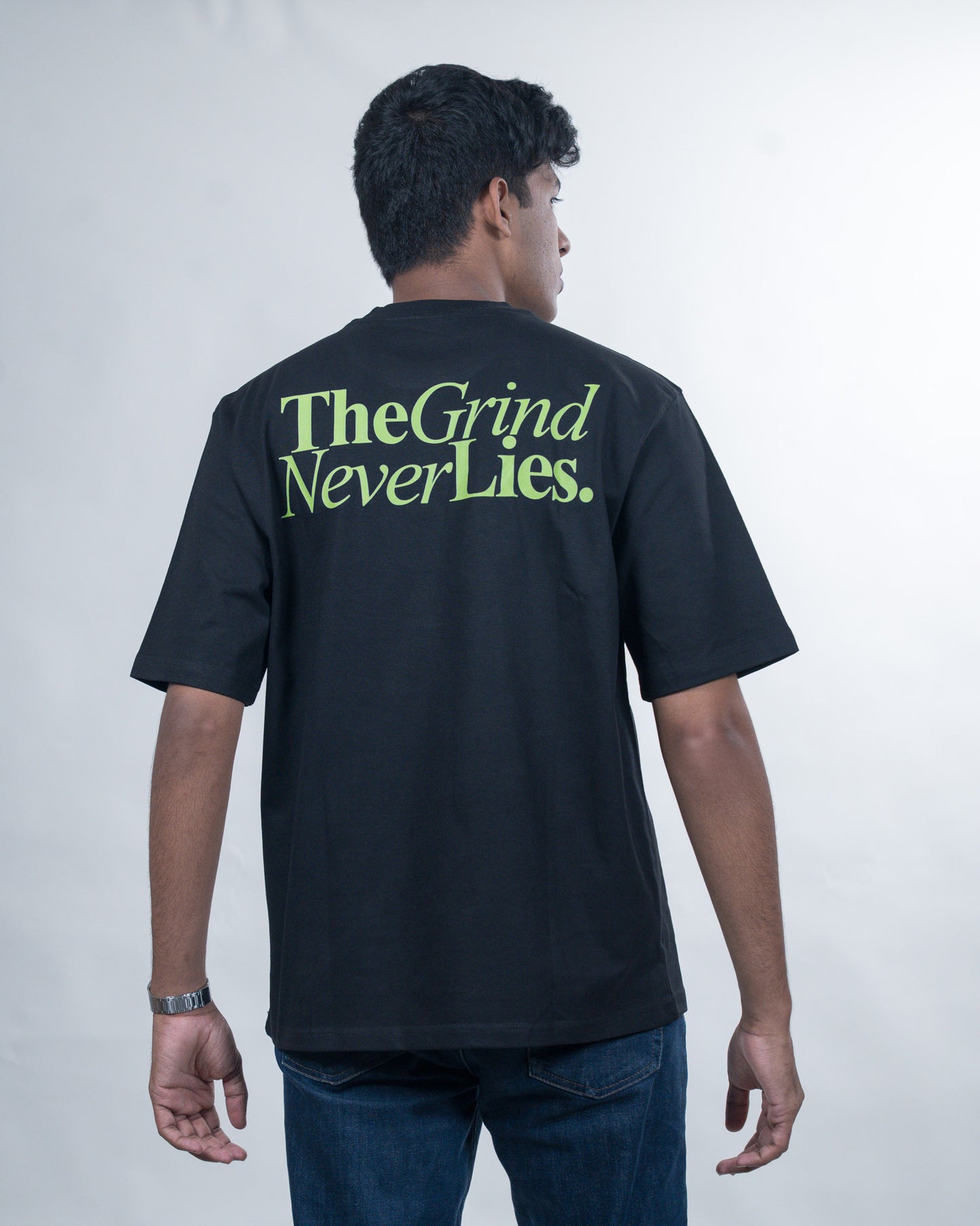 THE GRIND NEVER LIES T-SHIRT