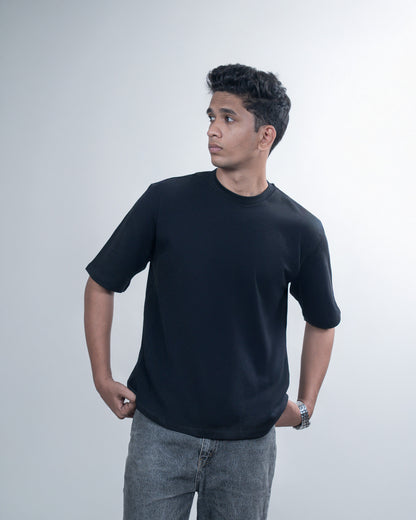 Black Relaxed Fit T-Shirt