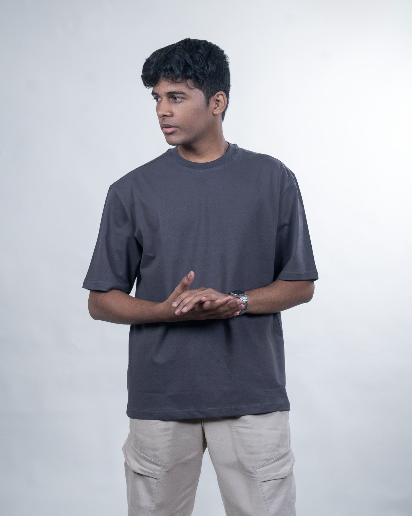 Grey Relaxed Fit T-Shirt