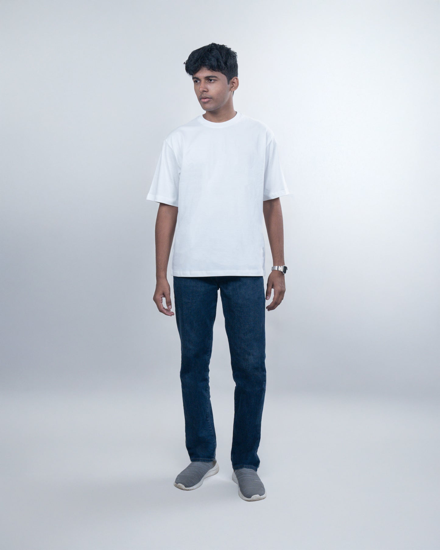 White Relaxed Fit T-Shirt
