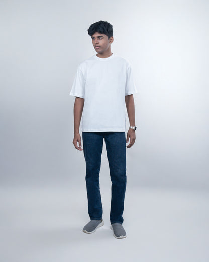 White Relaxed Fit T-Shirt