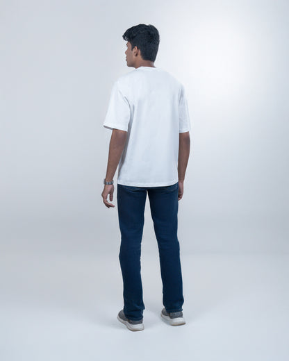 White Relaxed Fit T-Shirt