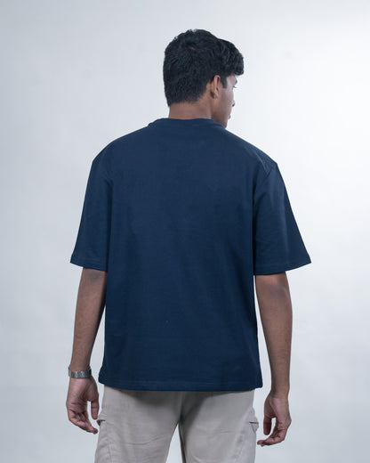 Navy Blue Relaxed Fit T-Shirt