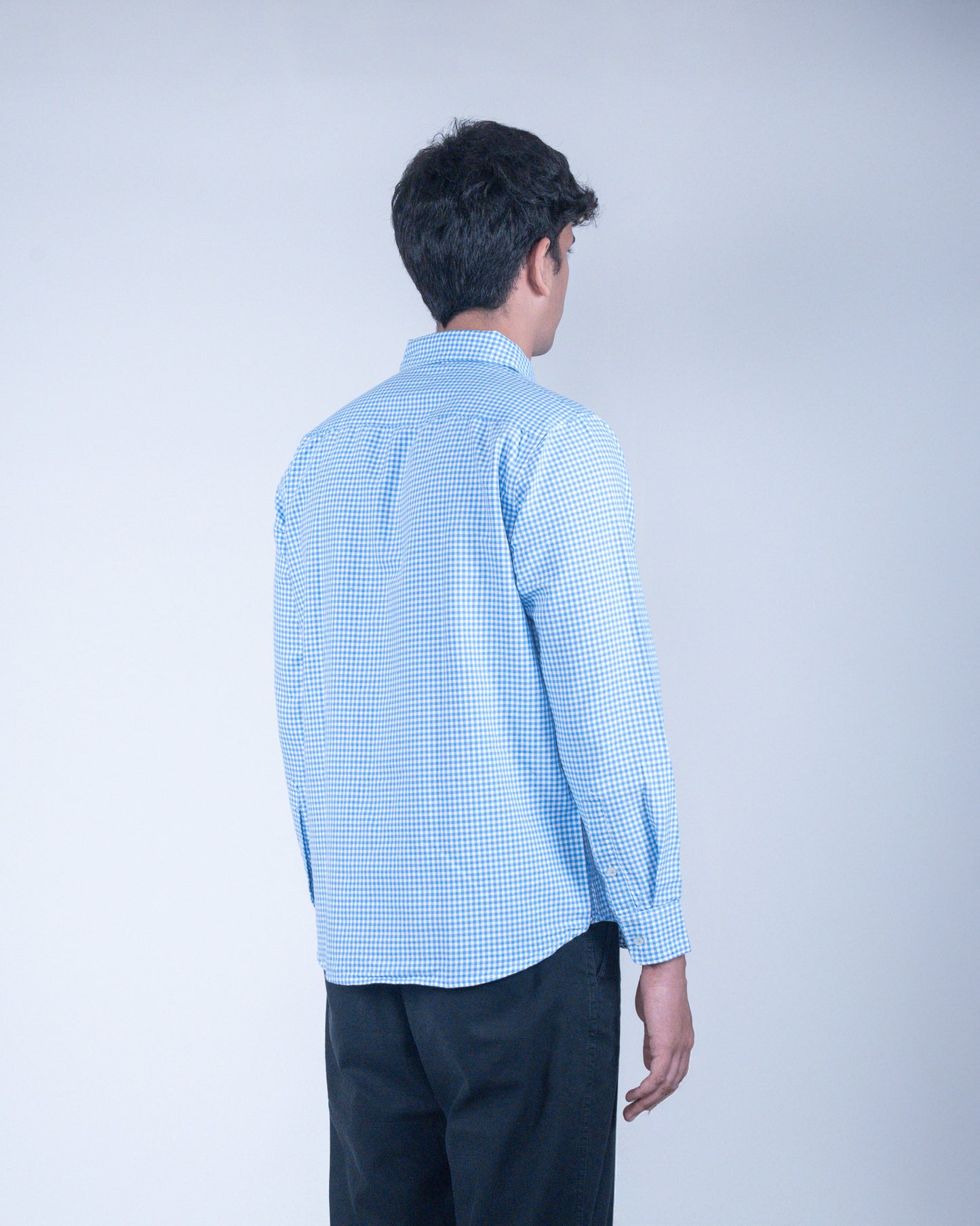 Light Blue Checks Shirt