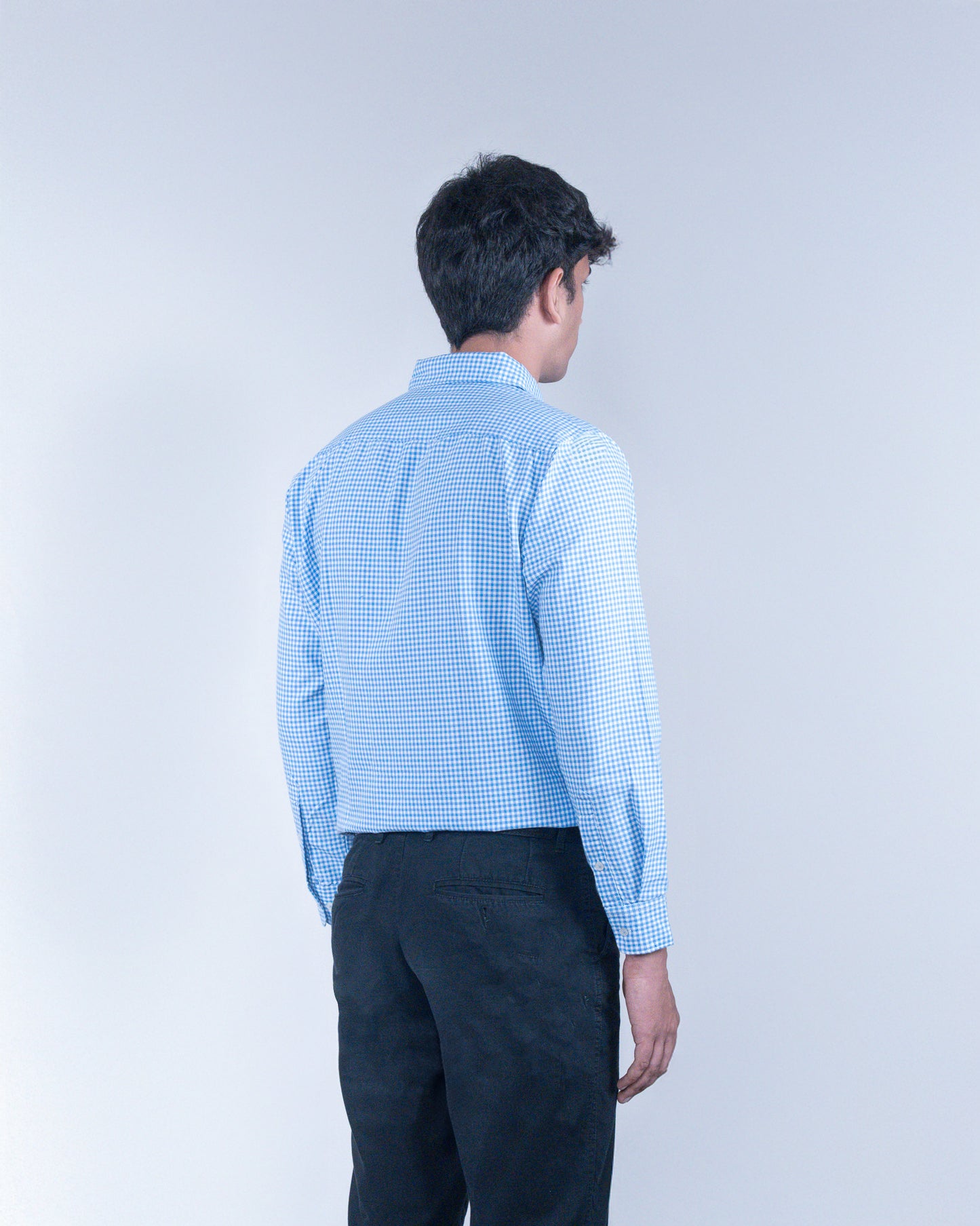 Light Blue Checks Shirt