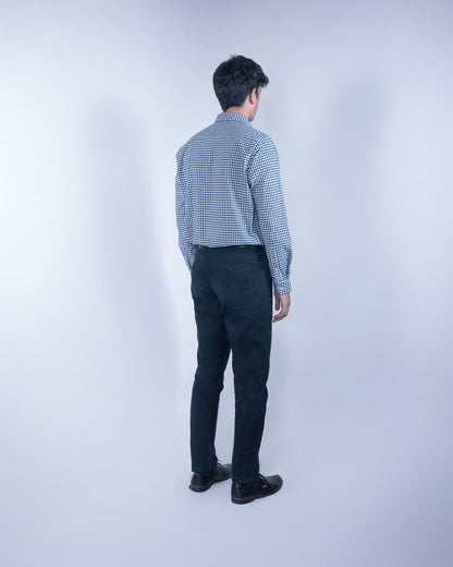 Blue Fennel Small Checks Shirt