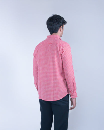 Red Checks Shirt