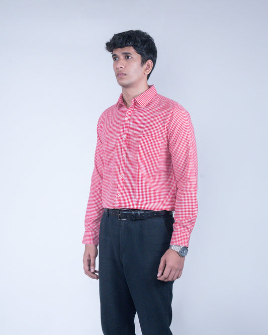 Red Checks Shirt