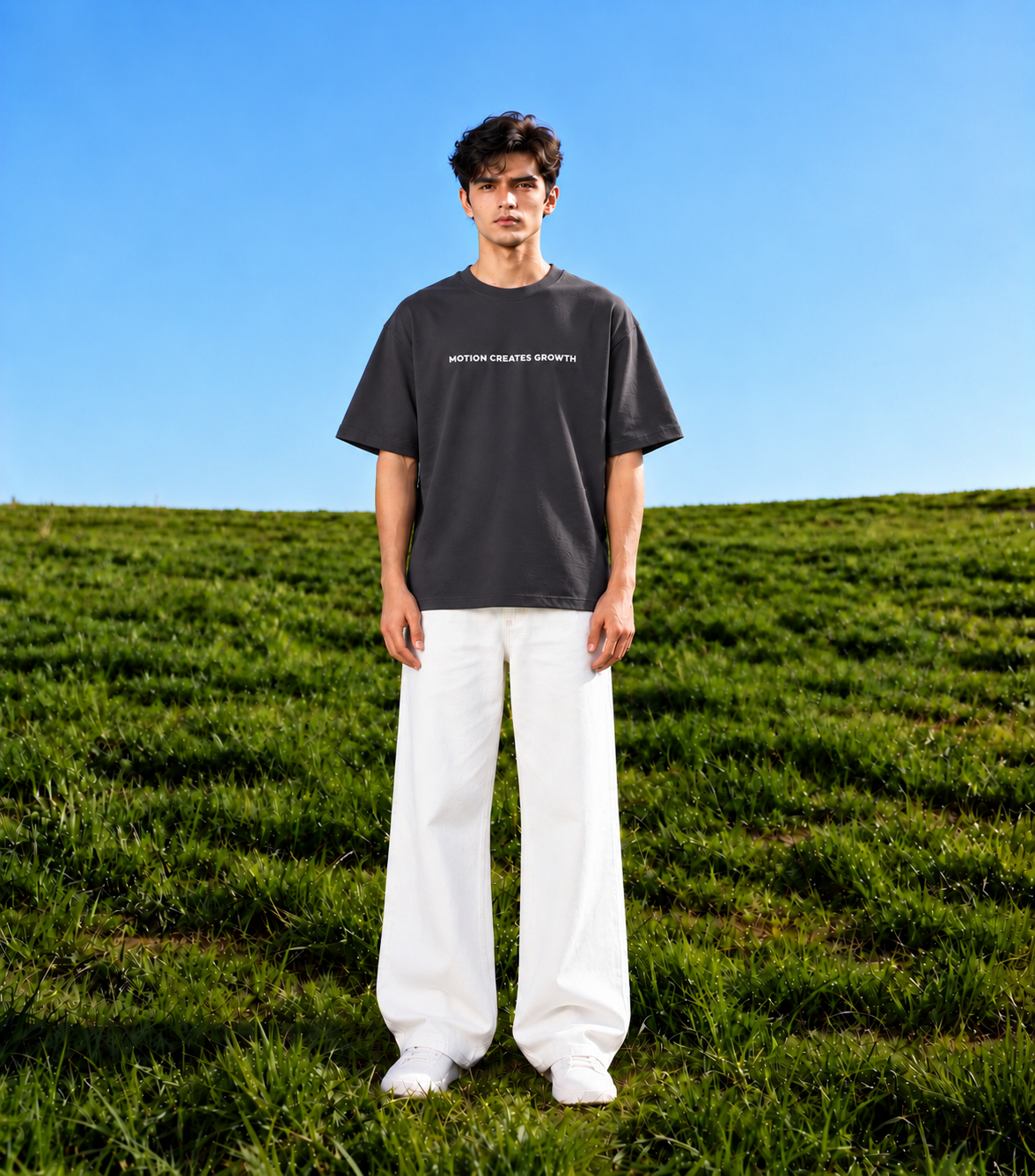 MOTION CREATES GROWTH T-SHIRT - HIPCASTLE
