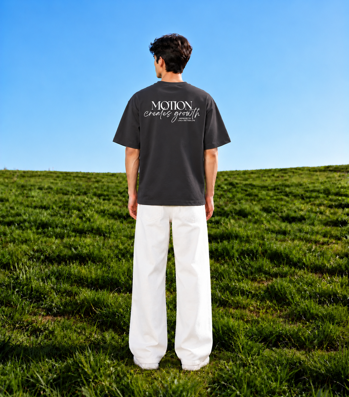 MOTION CREATES GROWTH T-SHIRT - HIPCASTLE