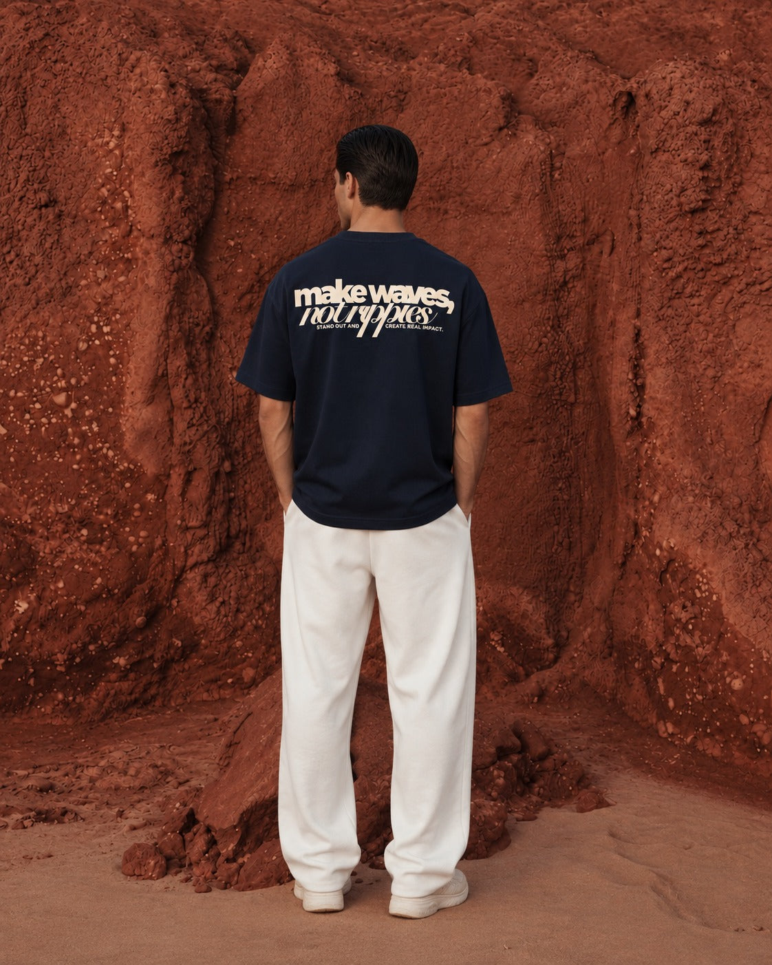 WAVES T-SHIRT - HIPCASTLE