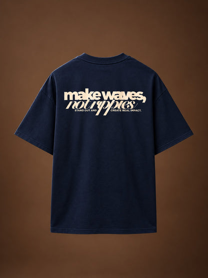 WAVES T-SHIRT - HIPCASTLE