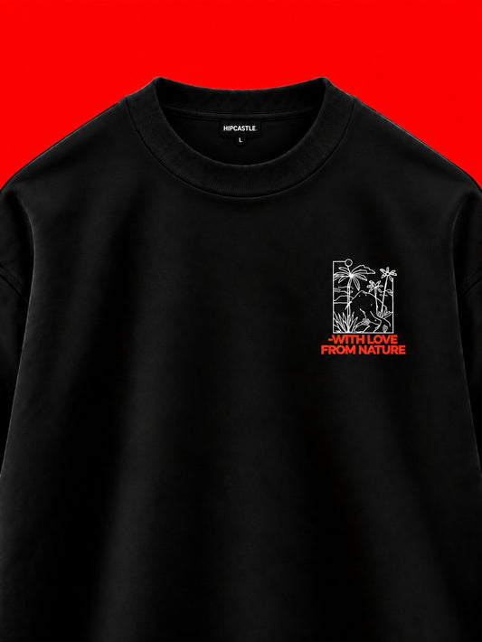 WITH LOVE FROM NATURE T-SHIRT - HIPCASTLE