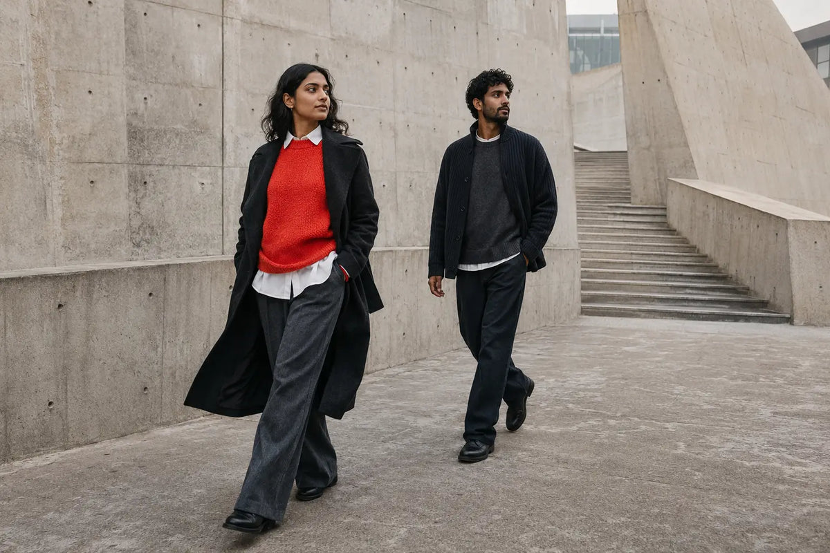 Contemporary premium fashion campaign
