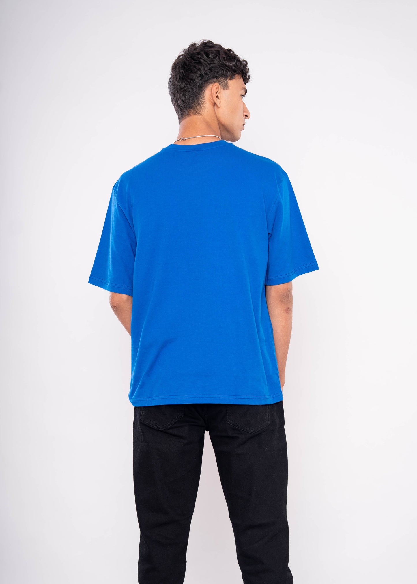 Blue Relaxed Fit T-Shirt