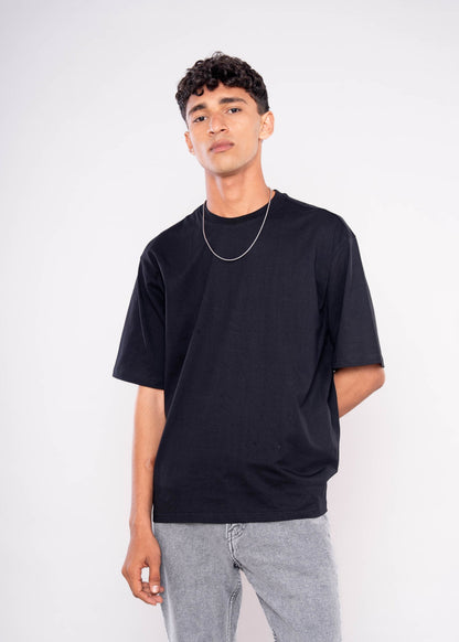 Black Relaxed Fit T-Shirt