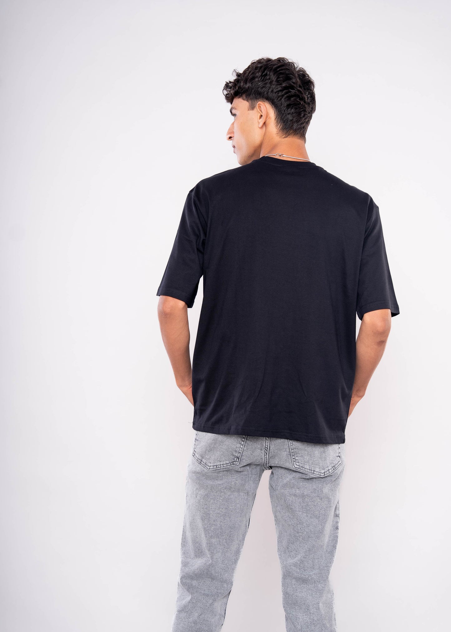 Black Relaxed Fit T-Shirt