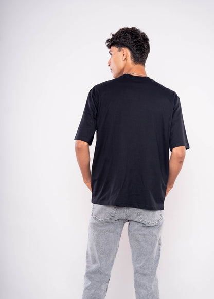 Black Relaxed Fit T-Shirt