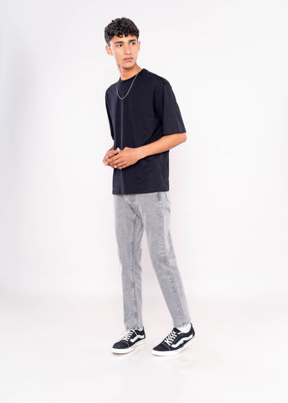 Black Relaxed Fit T-Shirt